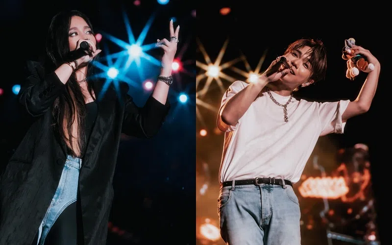 A-lin及张敬轩担任“One Love亚洲音乐节”次日的表演嘉宾。（取自A-lin IG、IMC Live Global提供）