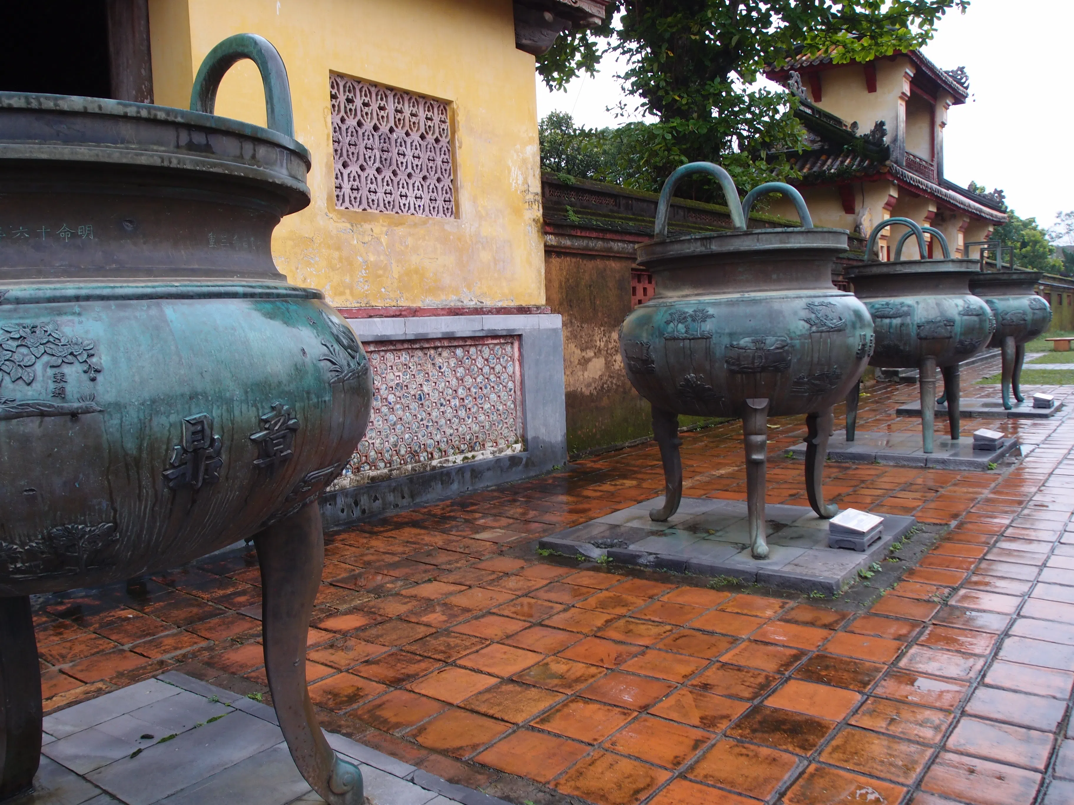 皇城里的九鼎。（小黛摄）