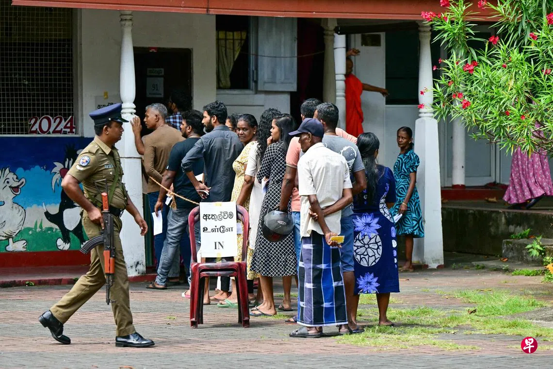 斯里兰卡举行总统选举投票38名候选人参选| 联合早报