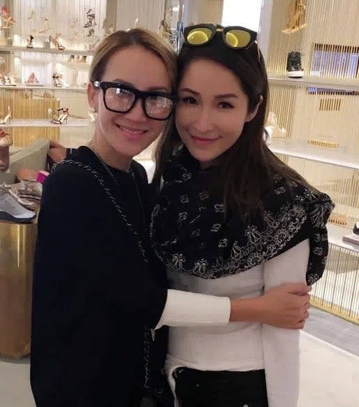 李玟与萧亚轩。（互联网）