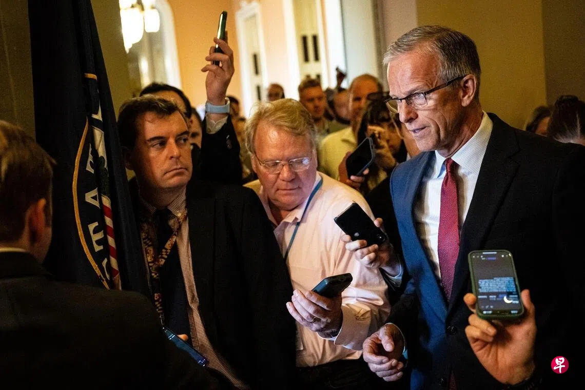 美参议院第五次投票未通过两党僵局持续| 联合早报