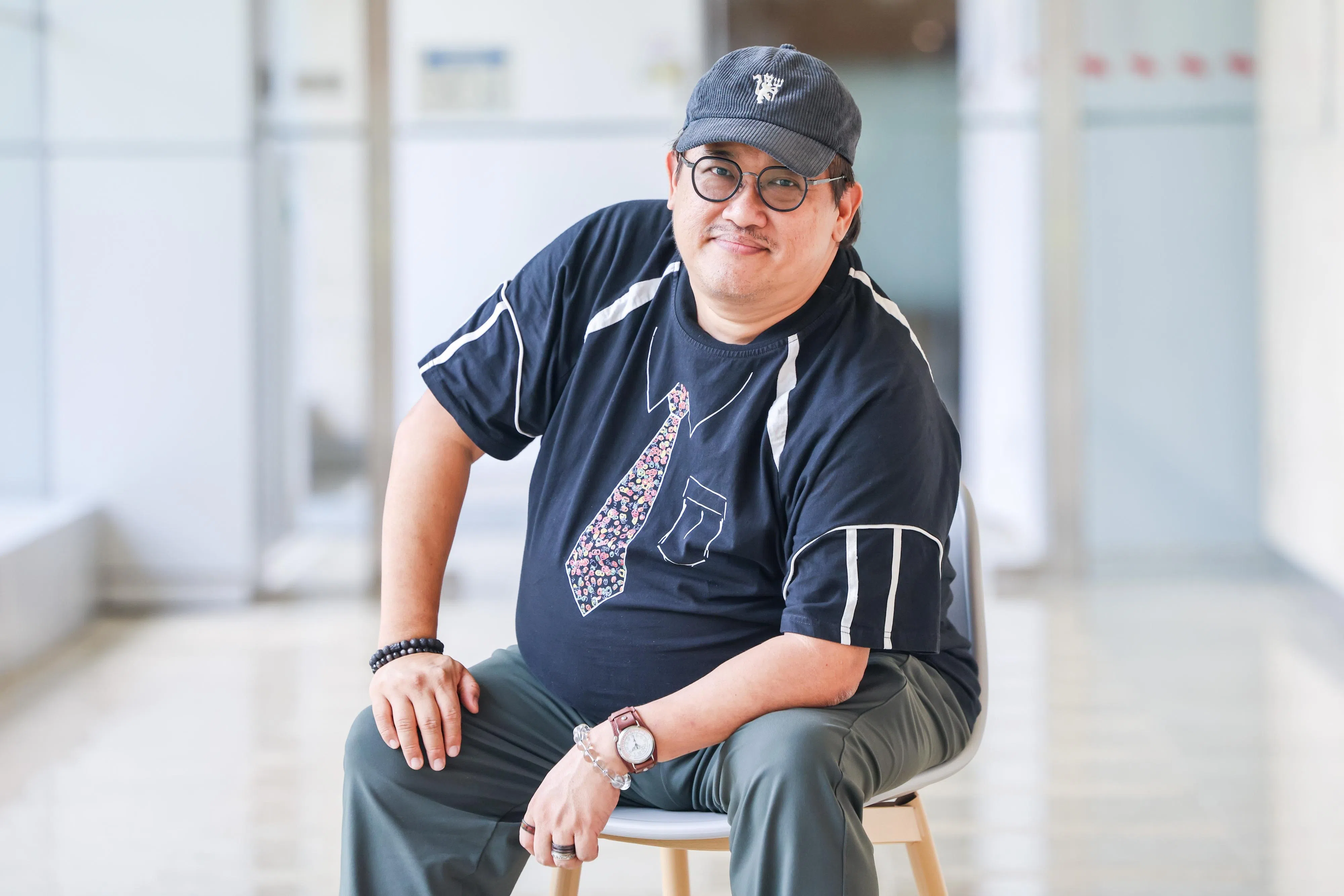 巫培双目前自立门户并在理工学院担任兼职讲师。（陈斌勤摄）