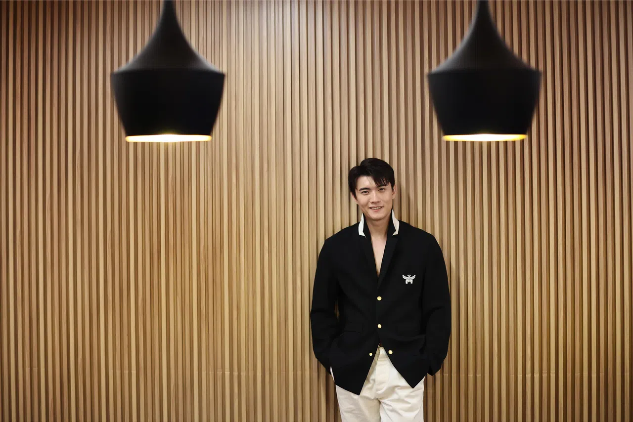 张哲通猜测观众会对《那一年的除夕夜》的情节走向有两极化反应。（陈渊庄摄）