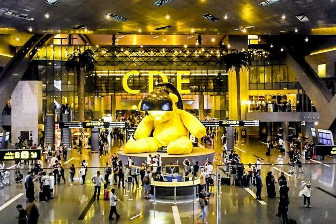 卡塔尔的多哈哈马德国际机场时隔一年，重登全球第一。（取自脸书）