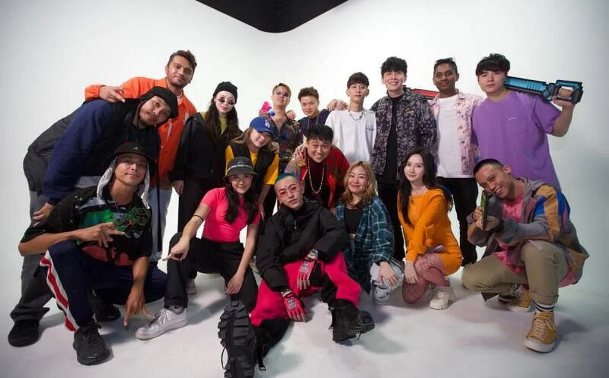 张智扬拍MV大阵仗。（受访者提供） 