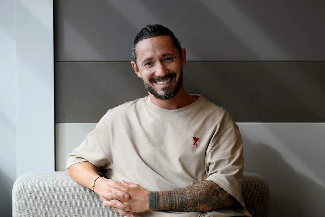 知名法国甜点大师赛提克·葛雷，首次进军亚洲开店，地点就在新加坡乌节路Como Orchard。（龙国雄摄）