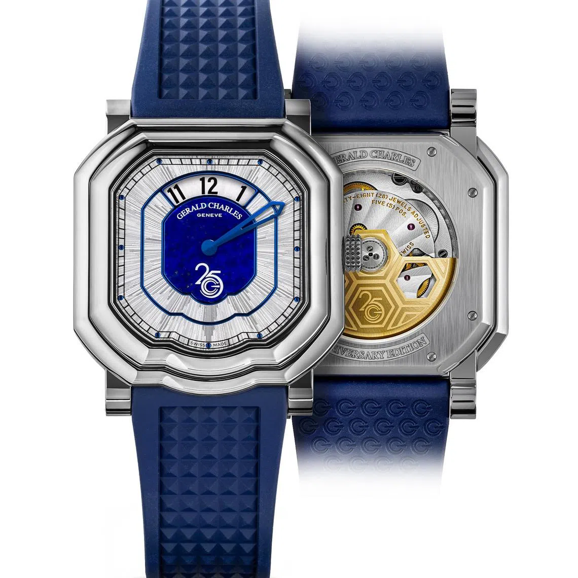 杰拉尔德·查尔斯创立25周年，推出限量100枚Maestro GC39跳时腕表。（杰拉尔德·查尔斯提供）