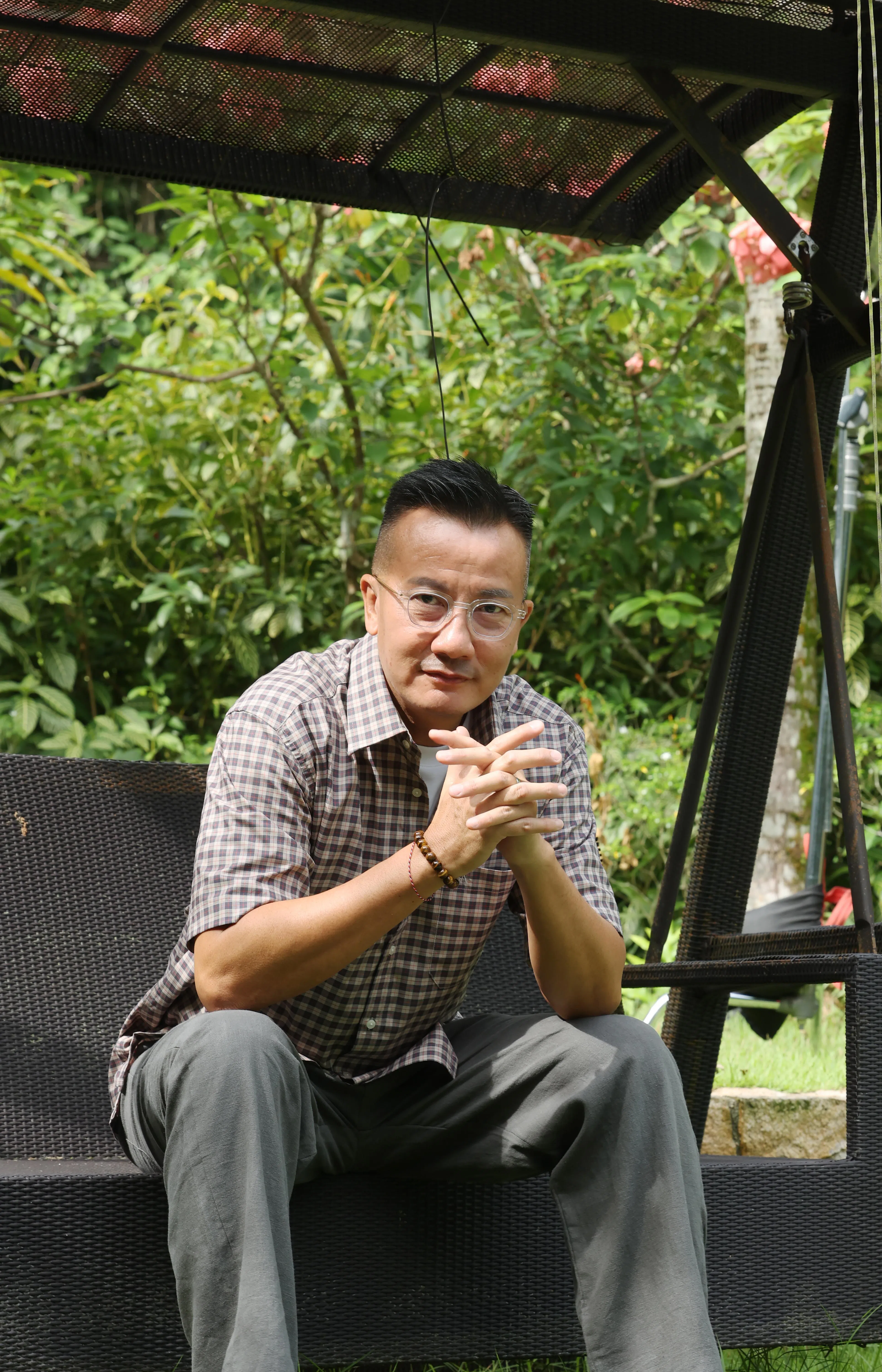 陈汉玮的戏份在新加坡拍摄。（《新明日报》提供）