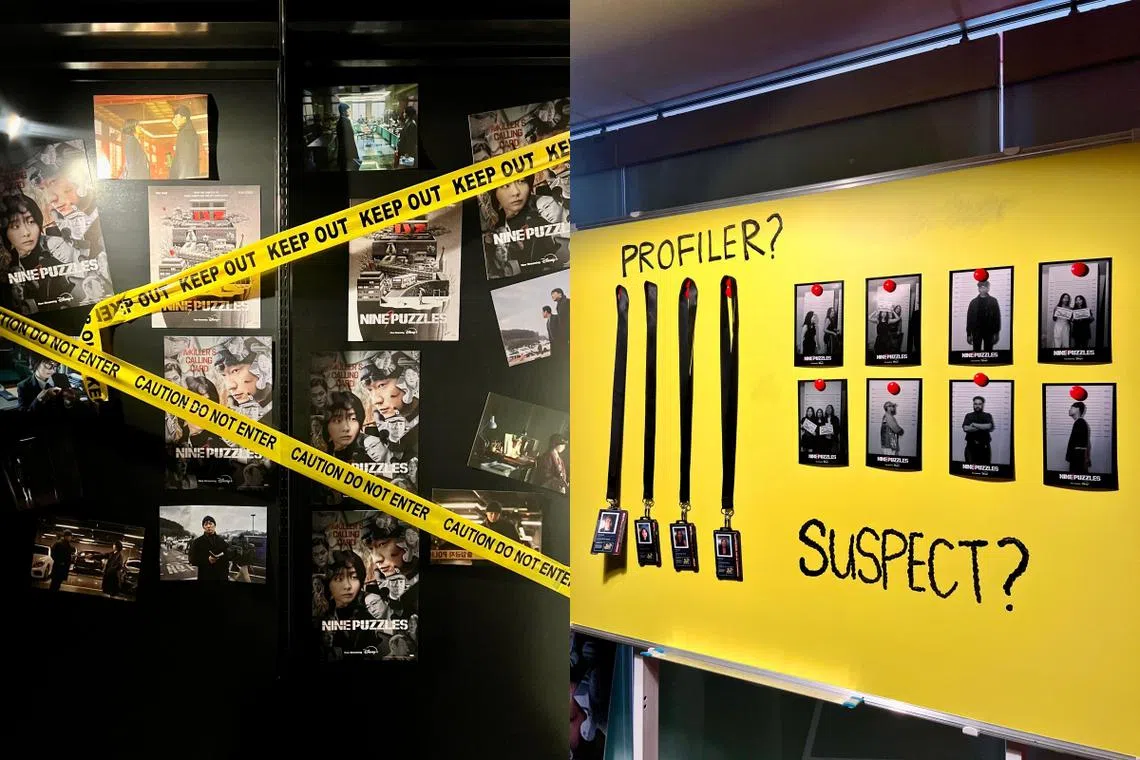 闯完九关，可以依照“调查结果”拍摄“犯罪侧写师执照”或罪犯人头照作纪念。（迪士尼提供）