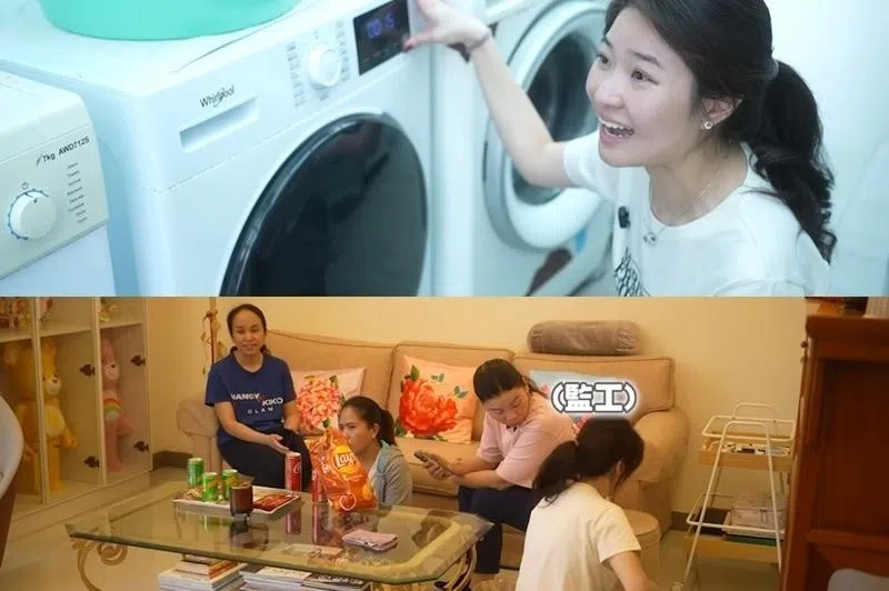 许惠菁与外佣互换身份做家务 从这点看出许绍雄百般呵护