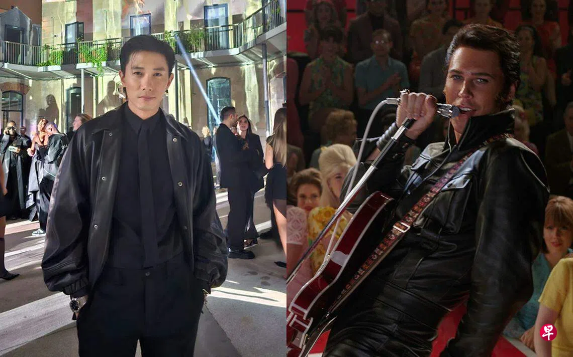 陈泂江巴黎见“猫王” | 联合早报