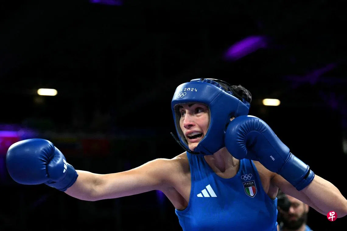 奥运会】性别检测引争议国际拳协将为落败意拳手颁发5万美元奖金| 联合早报