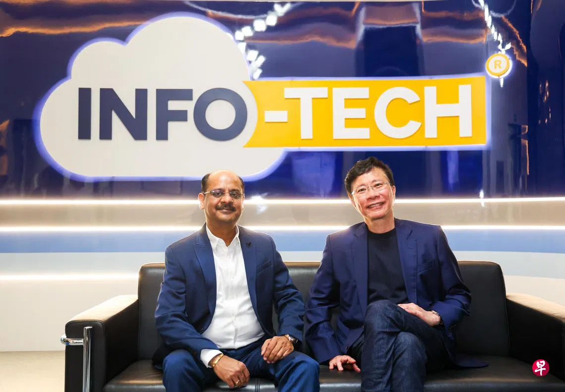 Info-Tech上市首日收报0.91元两创始人身家超1.6亿元| 联合早报