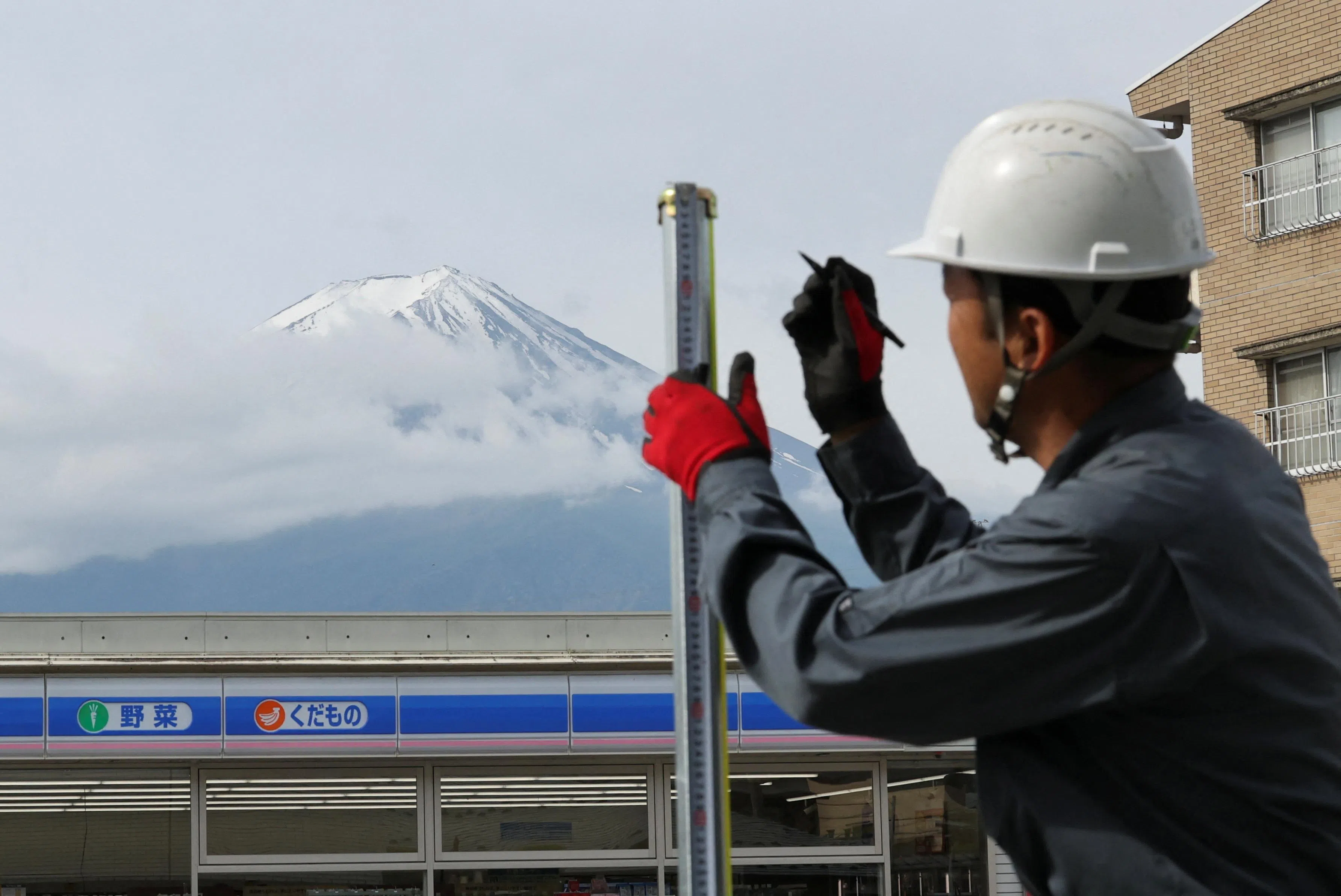 富士山是一座享誉全球的名山，被视为日本的国家象征。（路透社）