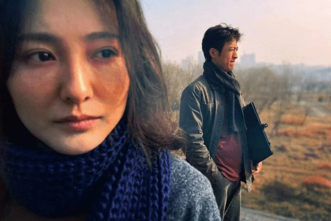 悬疑片《远山淡影》叙事严谨，每个人物都有作用，秘密直到最后一刻才被揭开。（互联网）