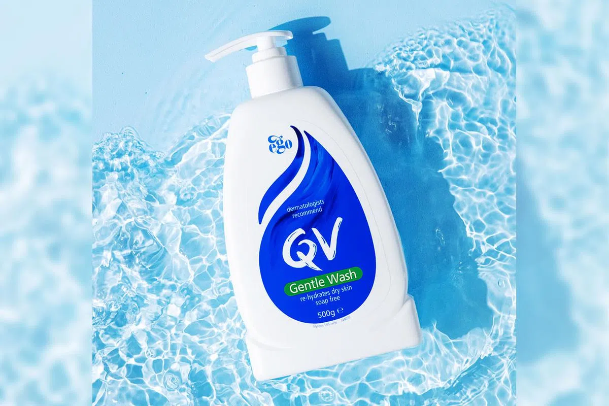QV温和沐浴乳。（图/QV提供）
