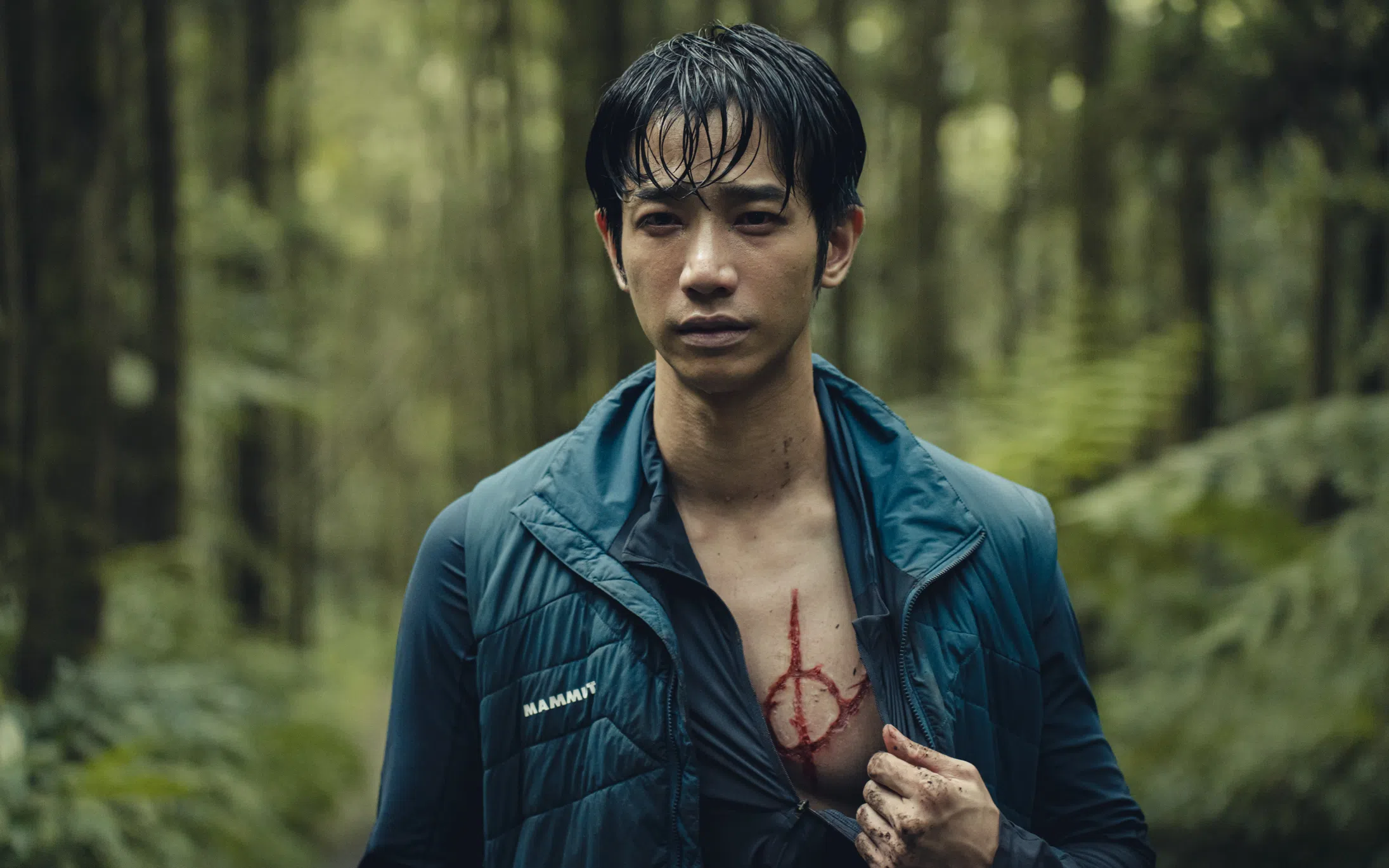 刘以豪在戏里被山灵困在迷魂阵中。（邵氏机构提供）