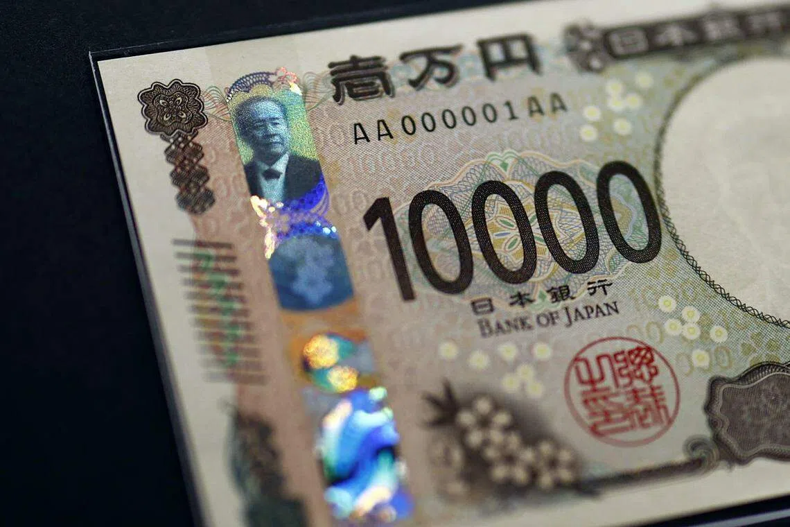 日本全新设计的1万日元纸币，采用三维全息技术防伪。（彭博社）