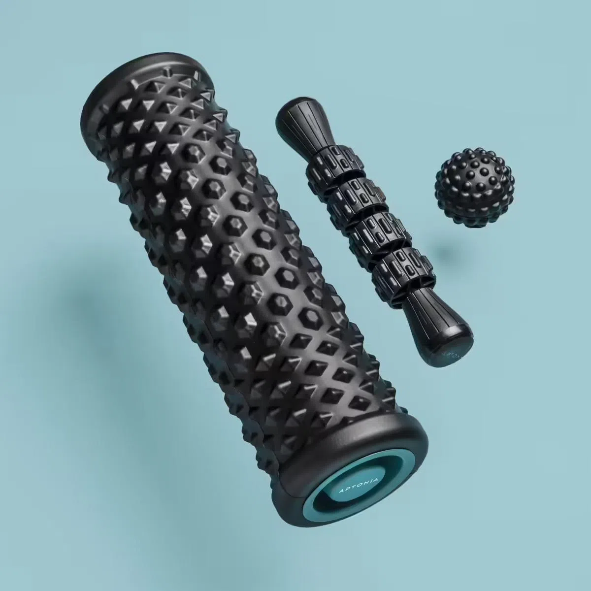 收纳方便的三合一运动按摩配件。（商家提供）