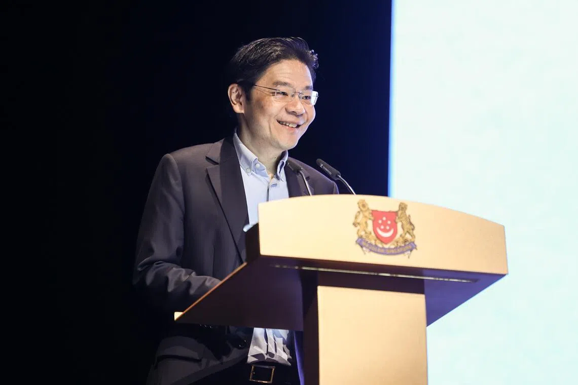 黄循财总理强调，在应对任何大流行病时，公众信任是最重要的元素。“若没有公众信任，再好的计划、再先进的科技、再好的疫苗，都无法发挥作用。”（白艳琳摄）