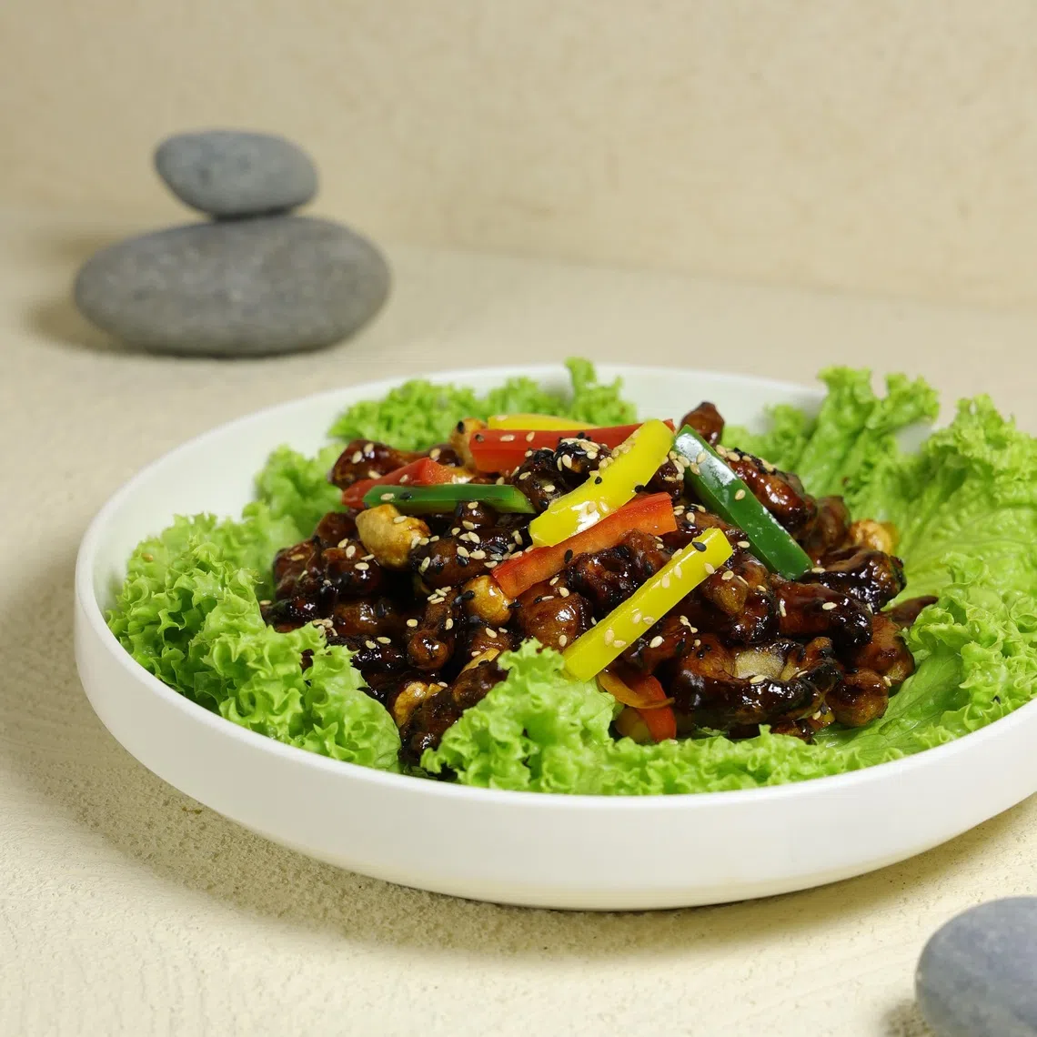 宫保脆素鳗，呈现出经典川菜宫保味型。（餐馆提供）