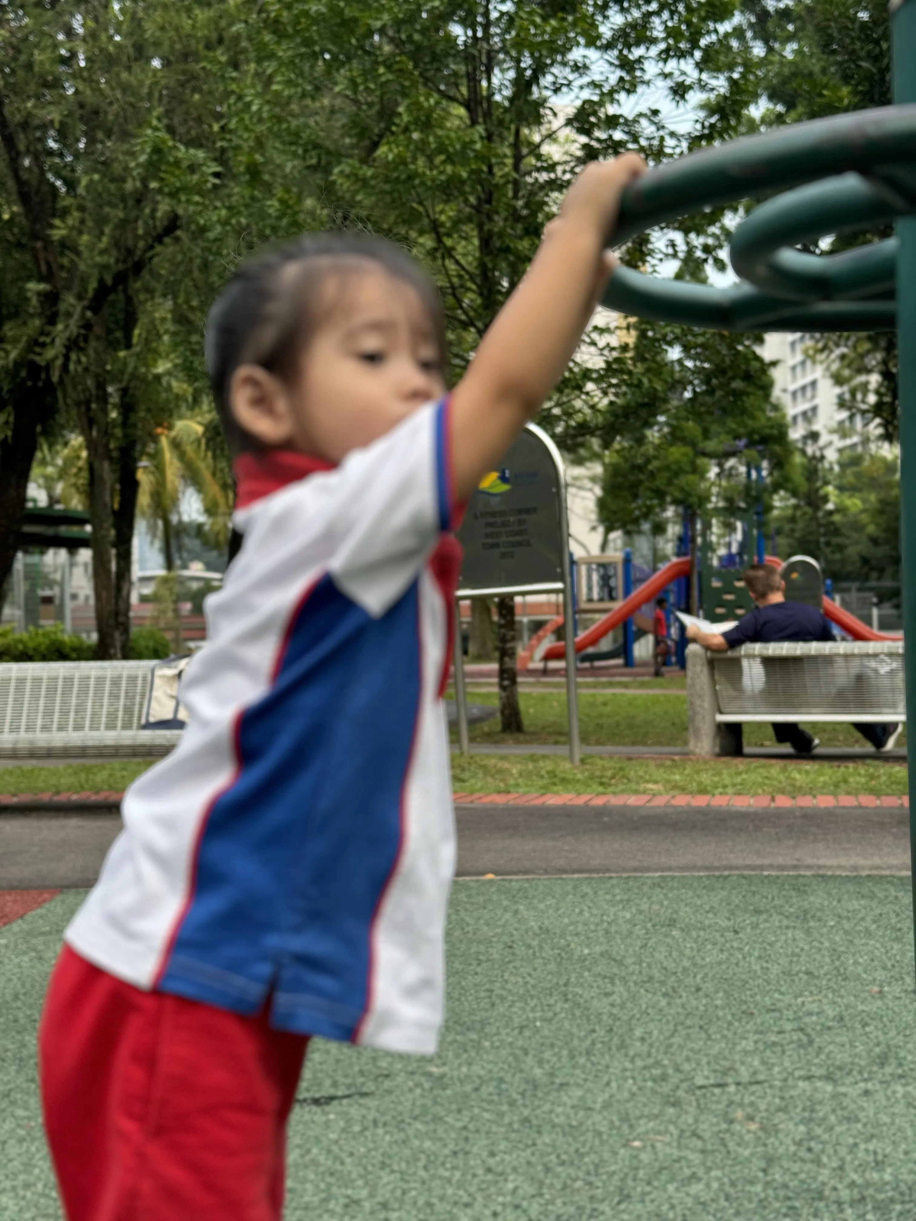 苹果为所有iPhone 15手机推出新的人像模式功能，用户拍人物或宠物时无须启动人像模式，手机就能自动记录景深细节。（黄少伟摄）