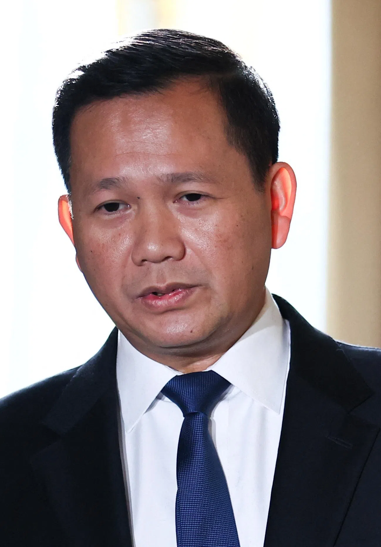 柬埔寨首相洪马内星期三（2月7日）将到泰国访问一天。这是他2023年8月从父亲洪森手中接过领导人棒子后，首次出访泰国。（路透社）