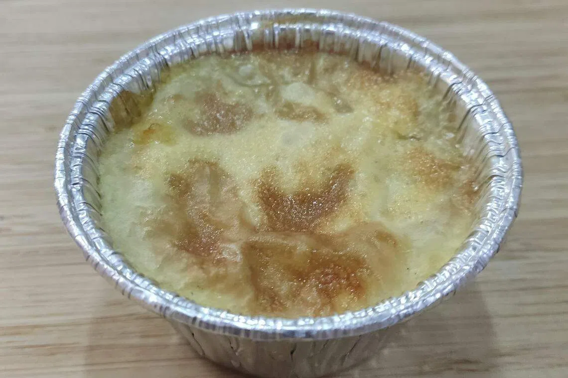 热量90大卡的鸡肉馅牧羊人派。（国立健保集团提供）