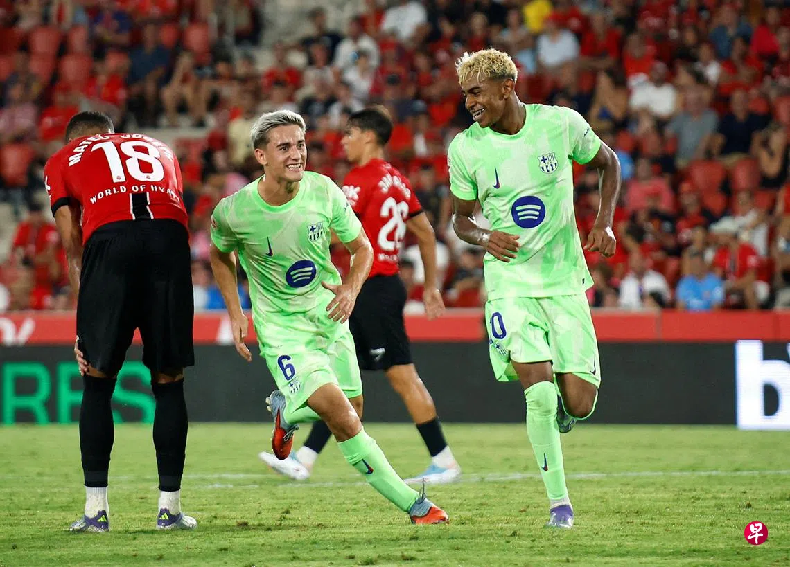 巴塞轻取九人马略卡迎西甲开门红主帅不满下半场“五成”发挥| 联合早报