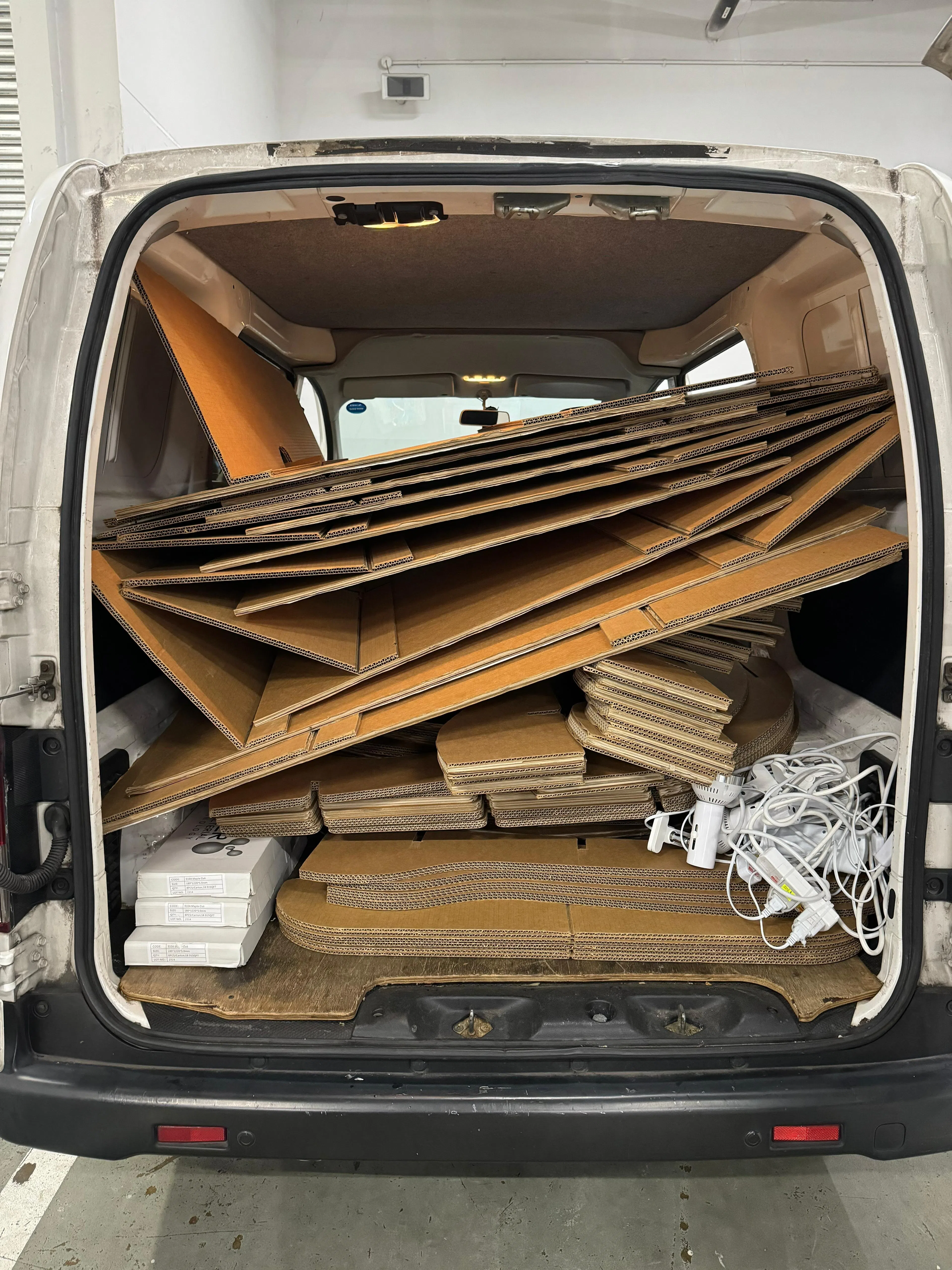 活动结束后，纸皮模块可在短时间内拆除，而且只需非常小的收纳空间，储存和运输都事半功倍。（Fraction Design Studio提供）