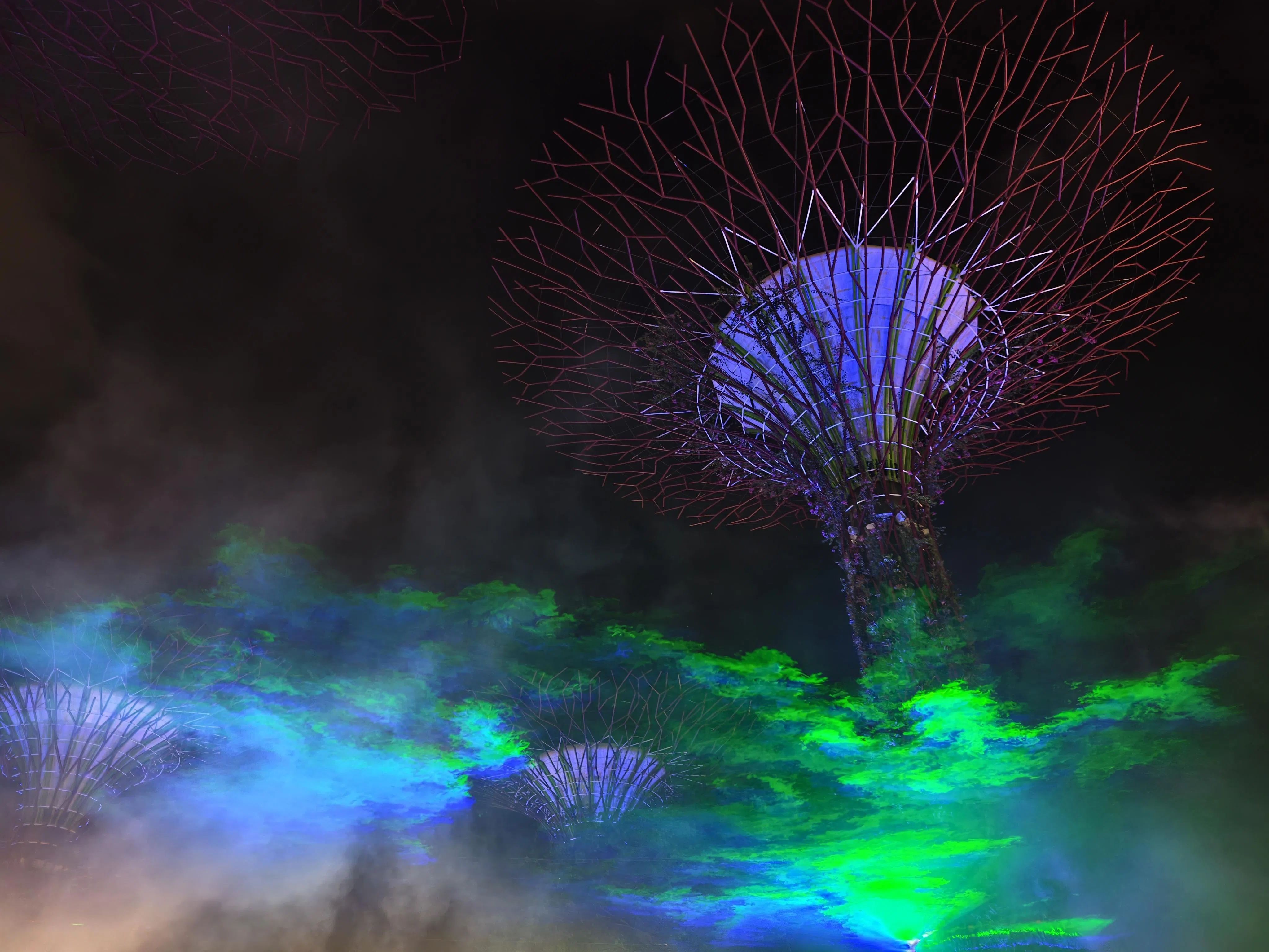 夜间摄影的成像效果令人惊艳。（黄少伟摄）