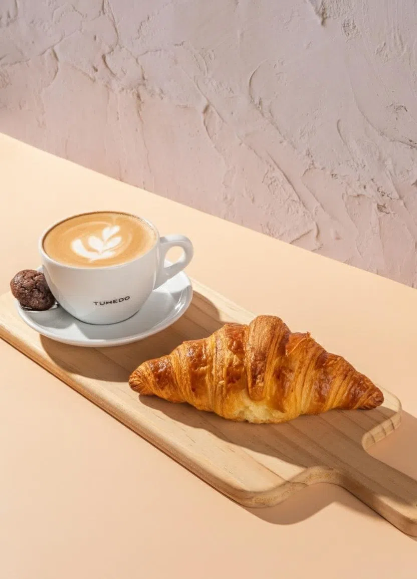 Tuxedo Cafe & Patisserie推出Brew & Bake早餐套餐，每份$10。（酒店提供）