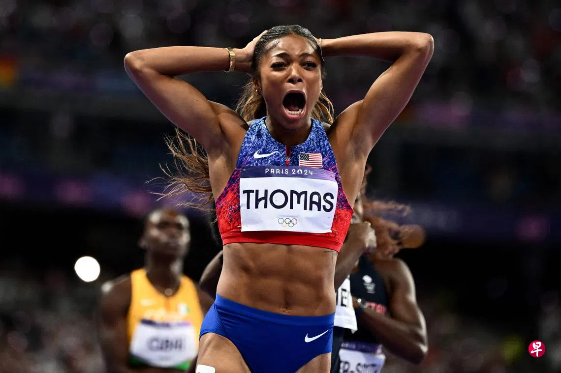 奥运会】新科女飞人200米摘银美国女将夺金| 联合早报