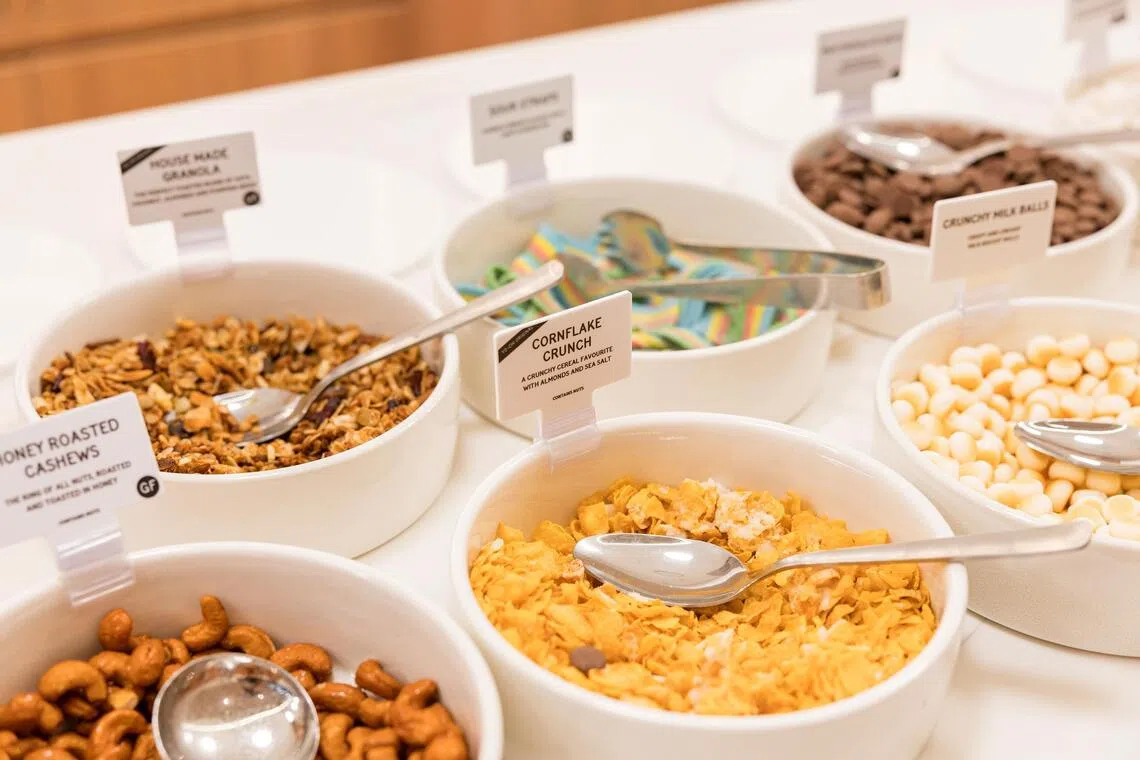 Yo-chi的卖点是，有超过30种配料任添加。（品牌提供）