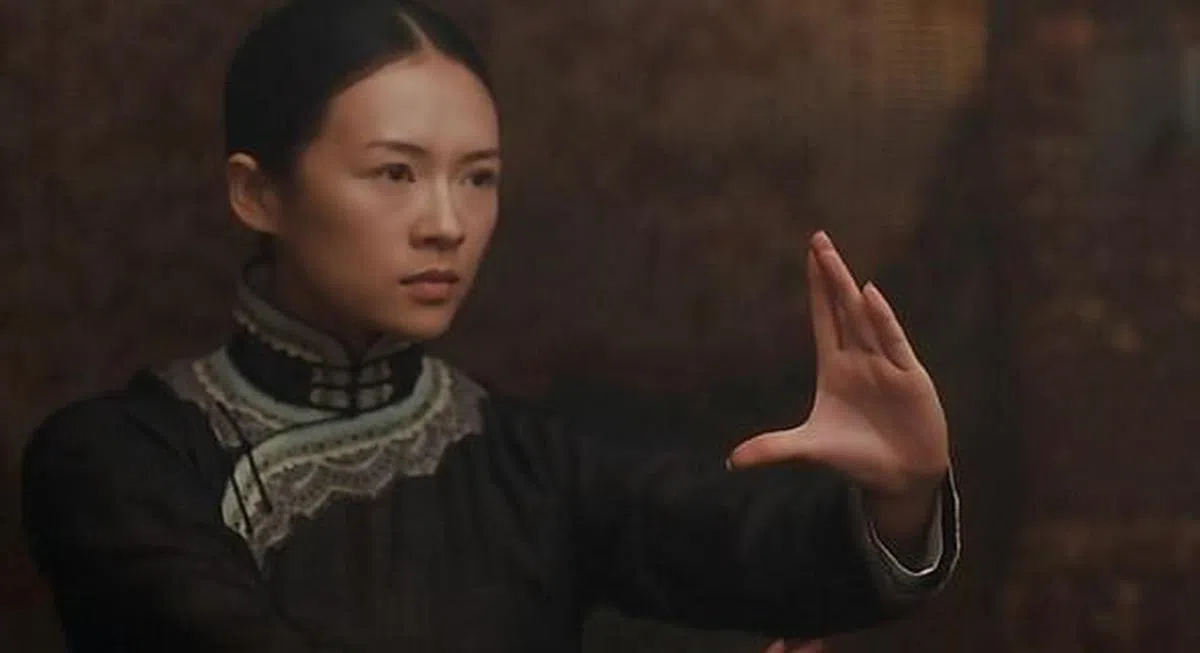 章子怡开拍《一代宗师》前，有三年时间练功，准备好角色。（剧照）