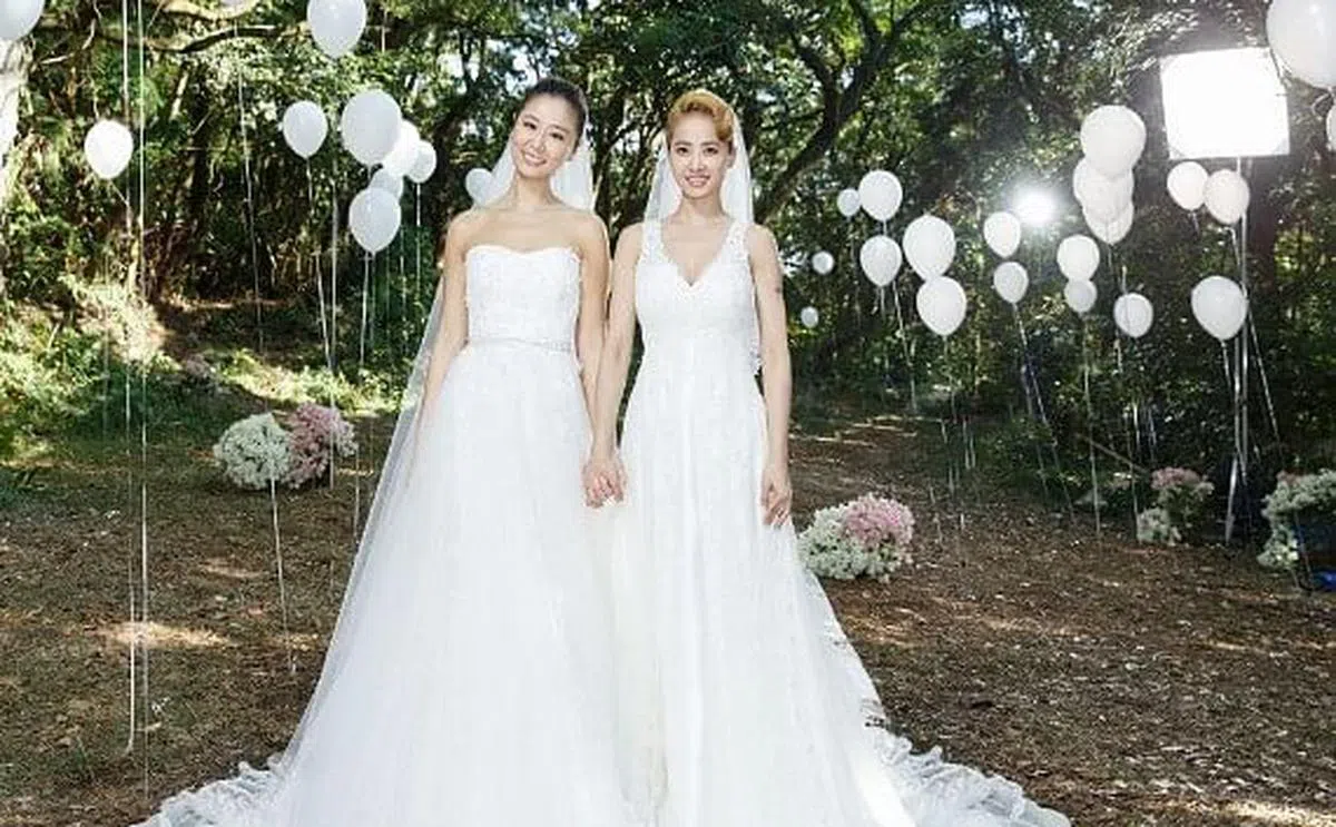 台湾知名艺人蔡依林和林心如联袂出演音乐MV《不一样又怎样》力挺同志。（互联网）