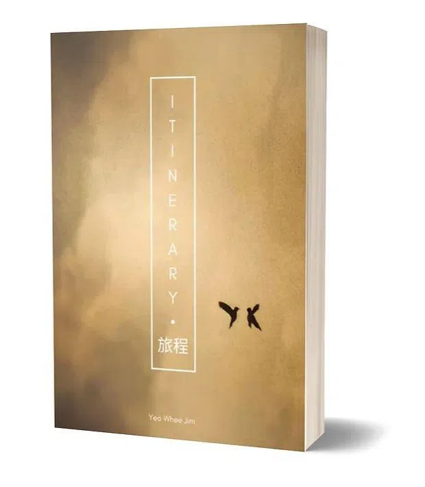 杨伟仁49岁学写诗，完成诗集《Itinerary·旅途》。（互联网）