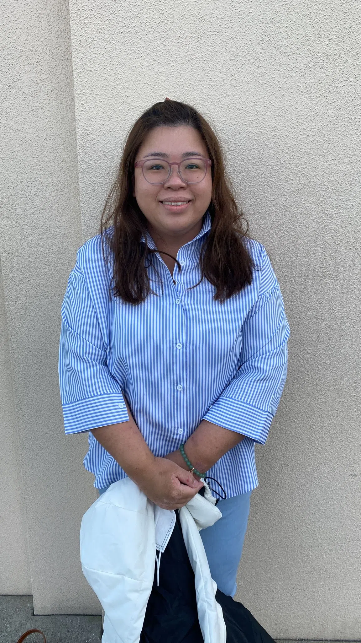 受访者提供的李思慧宣传心理健康意识影像资料