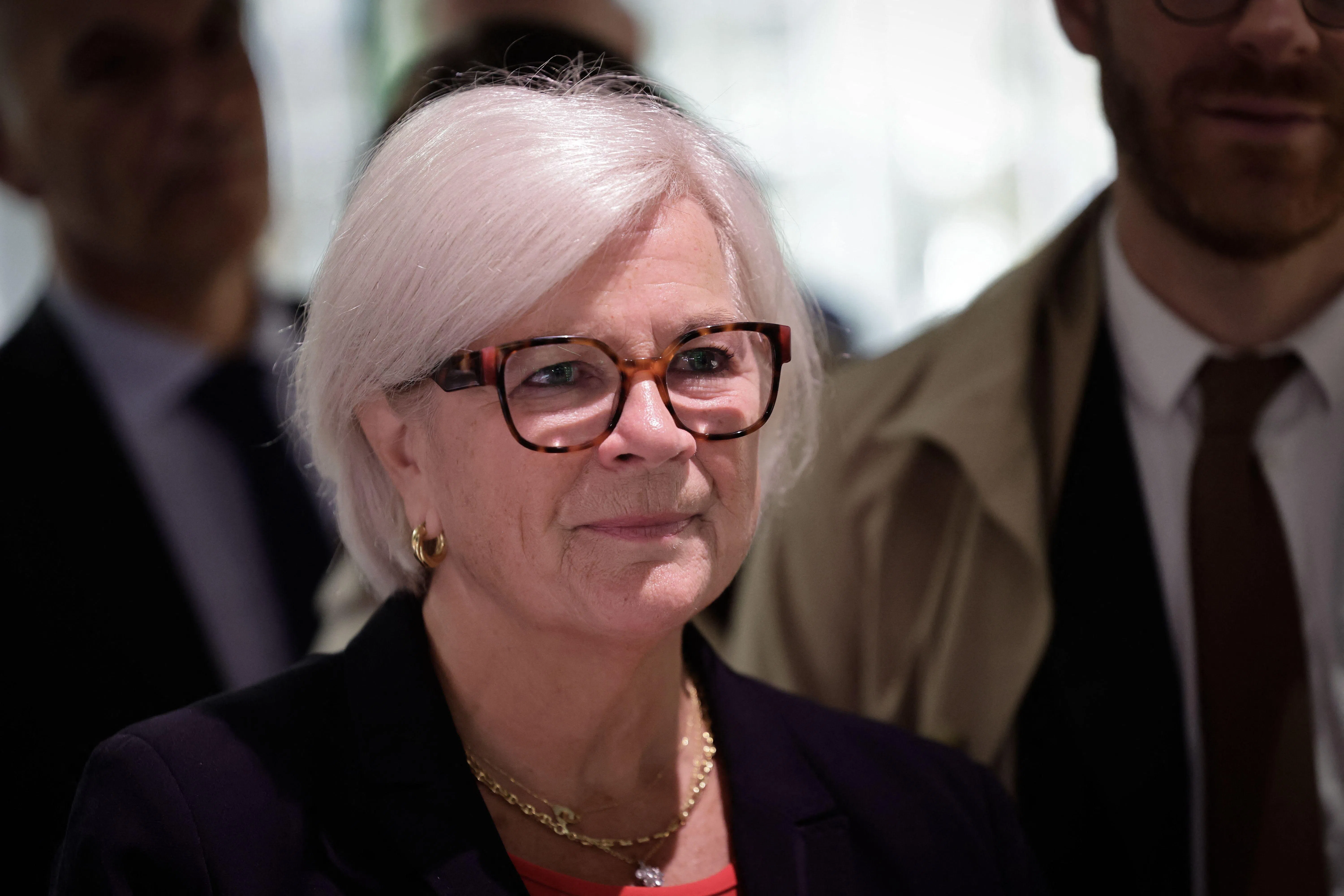 劳工部长沃特兰（Catherine Vautrin）。（法新社档案照片）