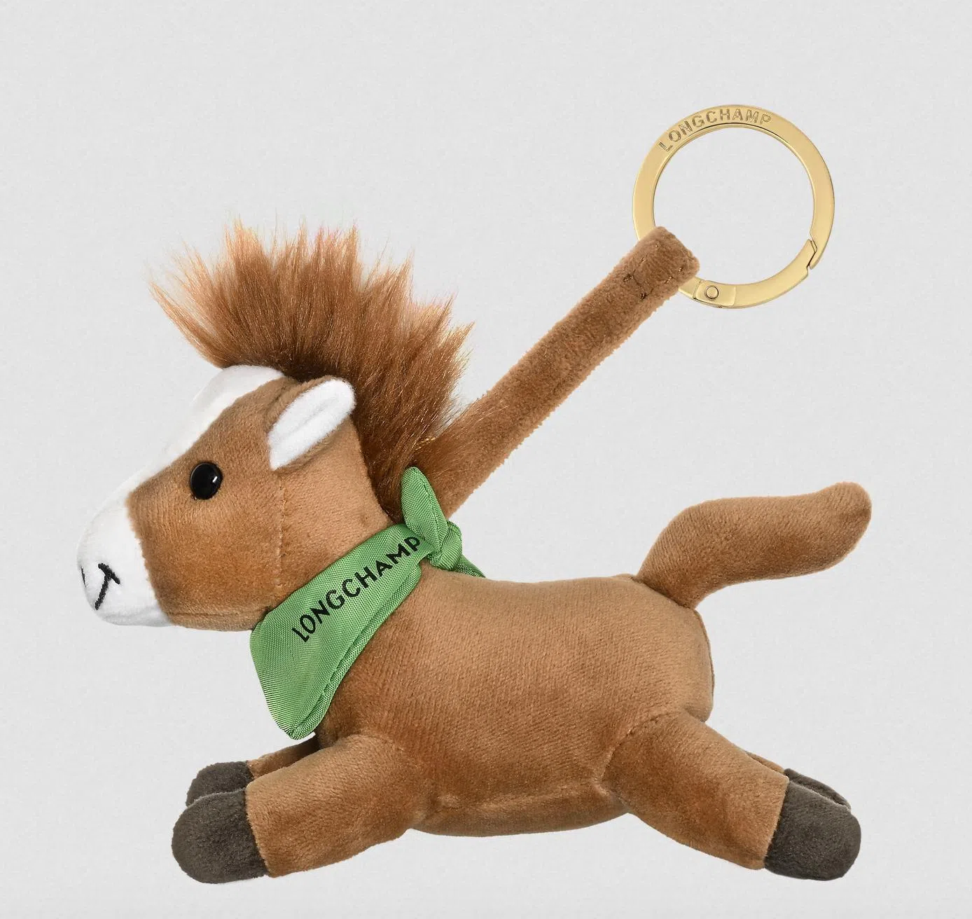Longchamp推出小马哥挂饰，充满青春活力。（Longchamp图片）