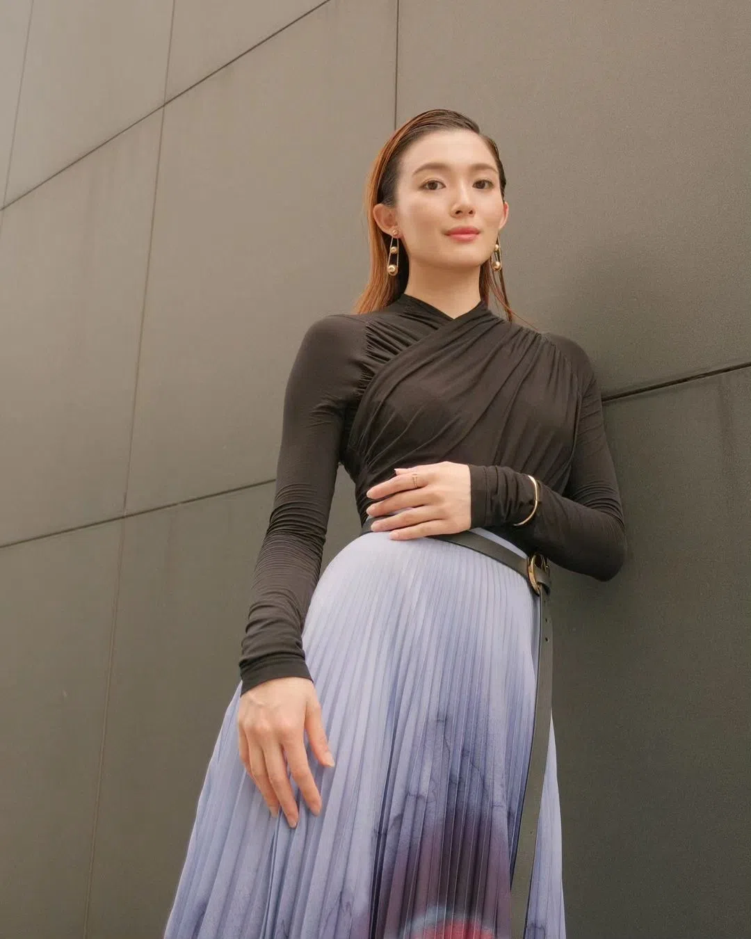 周智慧已先到台湾准备拍摄。（取自周智慧IG）