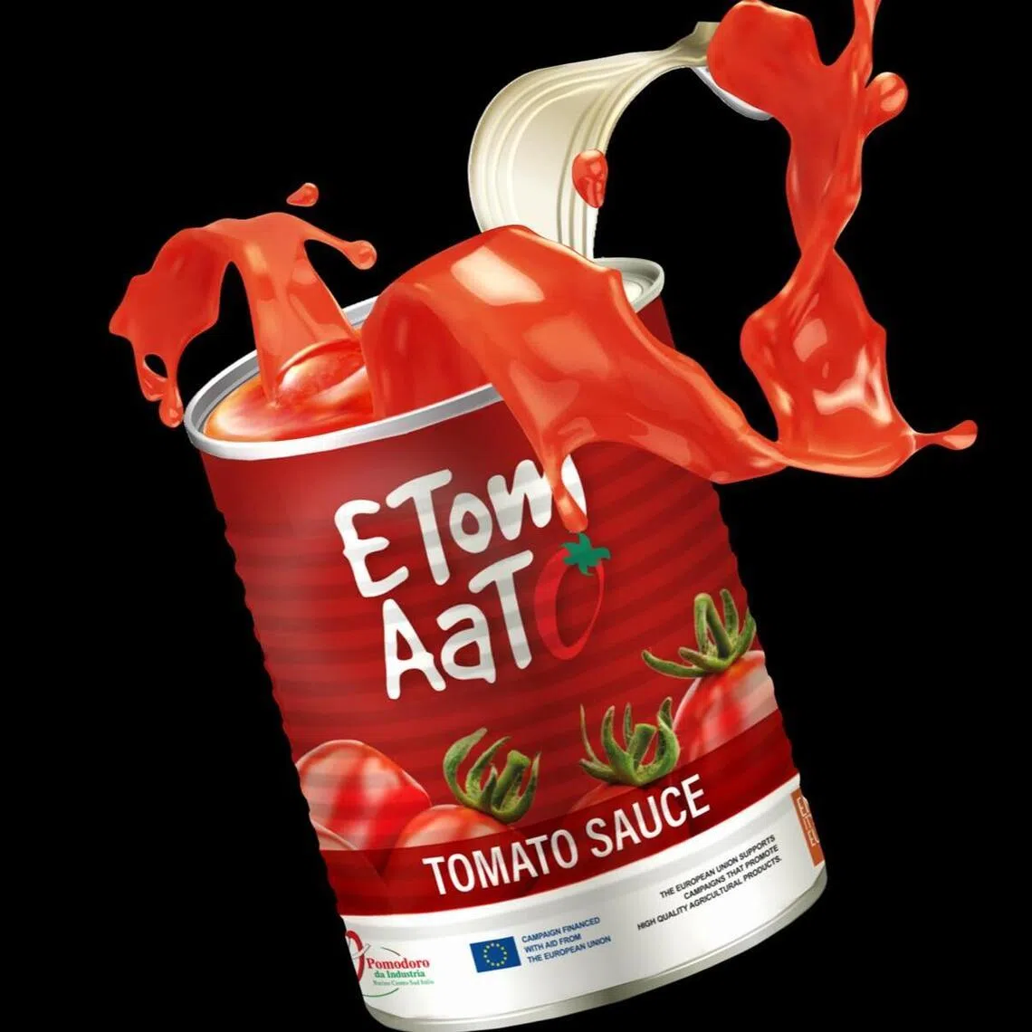 罐装番茄在成熟高峰期采摘，风味集中，且耐长时间烹煮。（受访者提供）