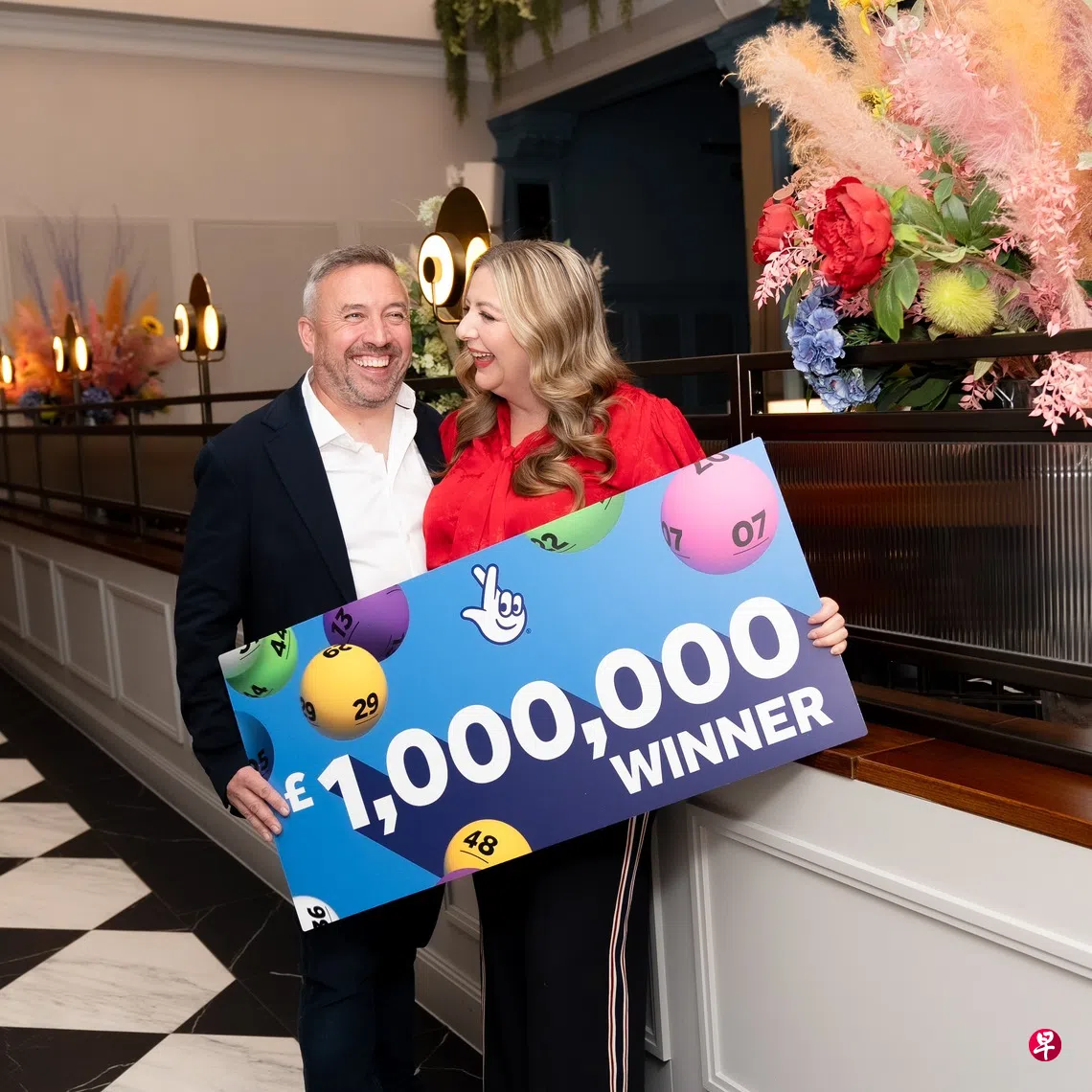 英国夫妇两次中100万英镑彩票| 联合早报