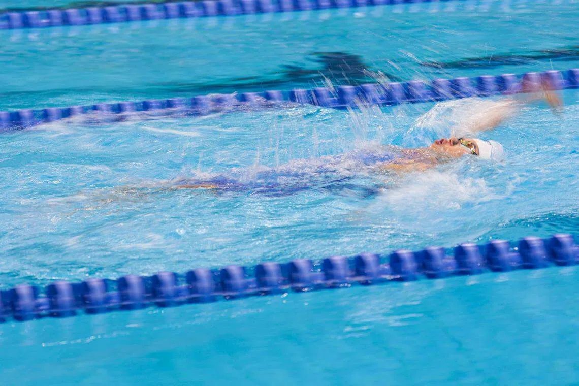 五次残奥金牌得主叶品秀会竭尽全力在巴黎残奥会之前再努力一把。（李冠卫摄）