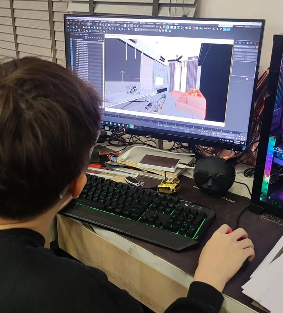 白伟璋2017年设立了‘NJ Concepts’室内设计公司。（图/商家提供）