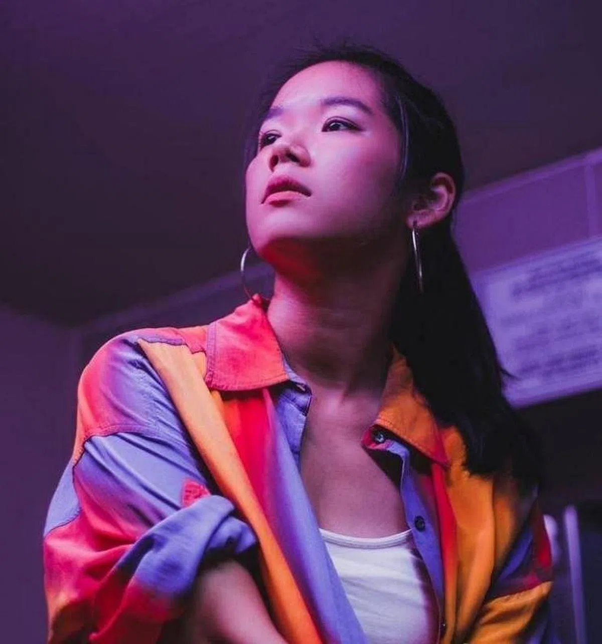 《阿莲天使》女星之一蔡嘉航。 （受访者提供）