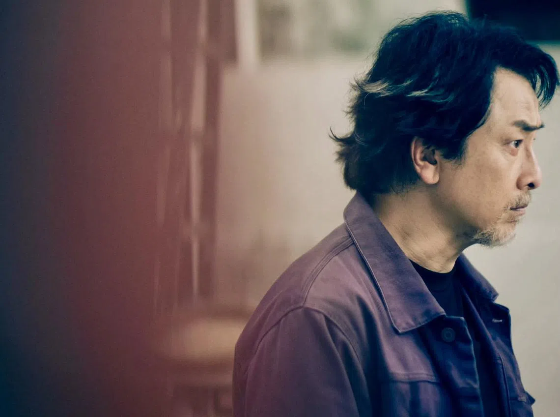 张松枝饰演的林昱水性格孤僻，杀人不眨眼。（互联网）