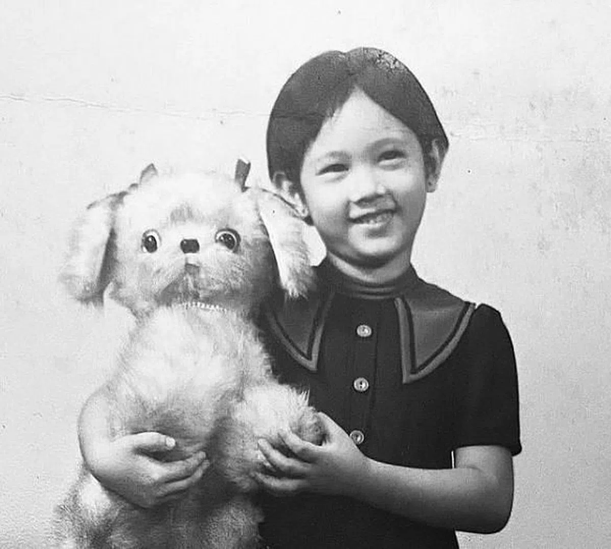 五岁的杨莉明（取自Instagram）