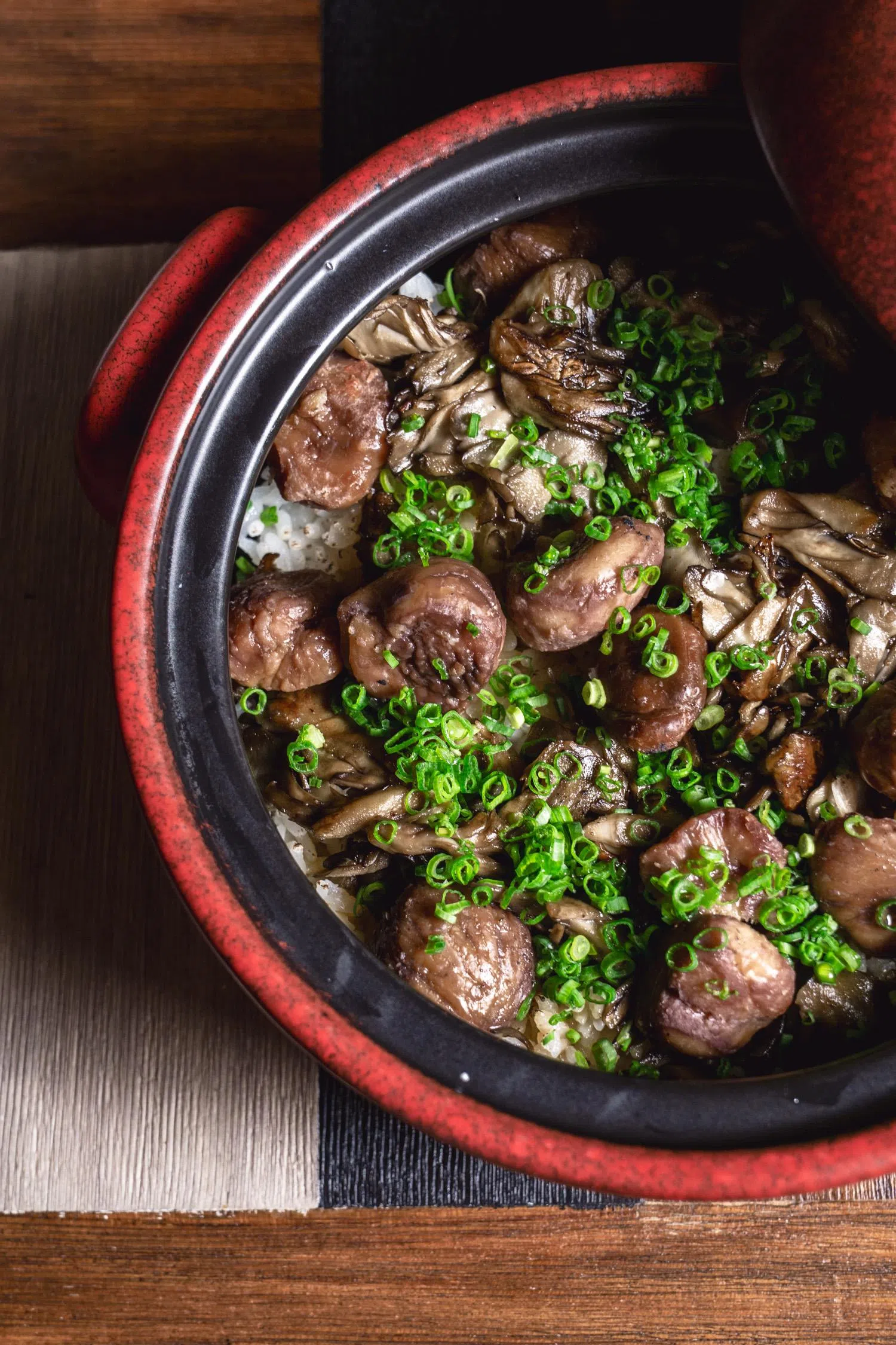 栗子日式照烧酱锅，富有烤栗子香气。（餐馆提供）