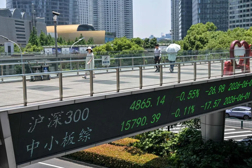 中国6月券商股指数写八个月最大单月涨幅